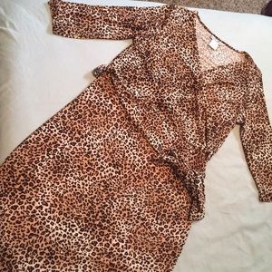 Leopard Print Bodycon Dress
